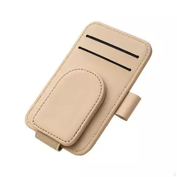 Автомобильный козырек солнцезащитные очки держатель многофункциональный для автомобилей грузовиков карты ручка абрикосовый