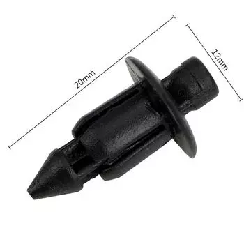 Автомобильный крепеж для Toyota Lexus 7 мм отверстие пластиковая заклепка 50 шт./компл. клипсы для обшивки двери автомобильные аксессуары для интерьера