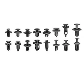 Автомобильный крепежный зажим, смешанный автомобильный корпус, фиксатор, штифт, заклепка, бампер, дверная обшивка, панель, фиксатор, комплект крепежа для автомобиля