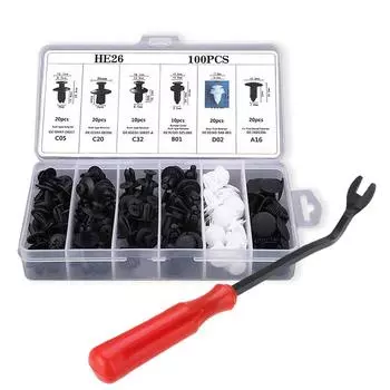 Автомобильный крепежный зажим, смешанный корпус автомобиля, фиксатор, штифт, заклепка, бампер, дверная обшивка, комплект крепежных элементов, автомобильные аксессуары, зажимы для автомобиля