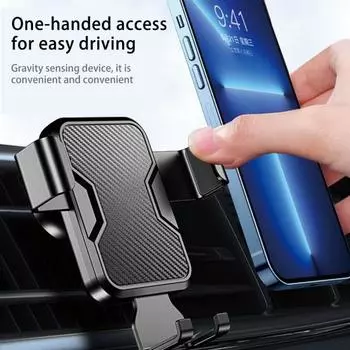 Автомобильный кронштейн для телефона, устойчивый, высокий подшипник, нескользящий, устойчивый к царапинам, сильная совместимая емкость, широкая фиксация телефона, автомобиль из АБС-пластика