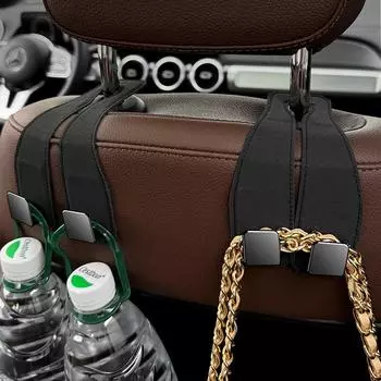 Автомобильный крючок Крючки для вешалок на автомобильные сиденья Крючки для спинок сидений Сумки Одежда Разное Вешалка Зажим Органайзер для автомобильных аксессуаров