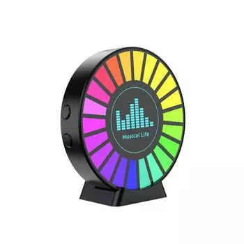 Автомобильный круговой ароматерапевтический свет для пикапа Автомобильный светодиодный атмосферный свет Автомобильный музыкальный свет One Size