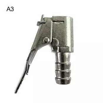 Автомобильный латунный 6/8 мм шинный воздушный патрон, насос, разъем клапана, зажим 3(8mm Zinc)