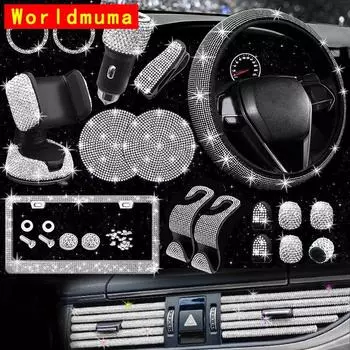 Автомобильный люкс 27 шт./компл. Lady Diamond украшение для салона автомобиля подарочная коробка на 4 сезона General Motors держатель для телефона Romatherapy чёрный