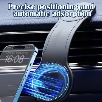Автомобильный магнитный держатель для мобильного телефона для автомобильного держателя сотового телефона для приборной панели, вентиляционного отверстия, лобового стекла, складной кронштейн для сотового телефона, держатель для телефона