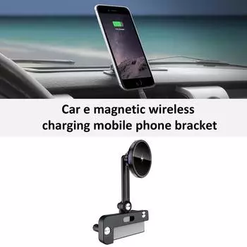 Автомобильный магнитный держатель для телефона Magsafe 15 14 13 Регулируемая беспроводная зарядная подставка мощностью 15 Вт для экрана Tesla Model 3/Y