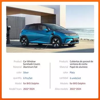 Автомобильный магнитный солнцезащитный козырек для BYD Dolphin 2025~2024 2025 лобовое стекло анти-УФ коврик рамка занавеска боковое окно крышка люка аксессуары