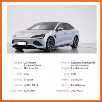 Автомобильный магнитный солнцезащитный козырек для BYD Seal Atto 4 EV 2025~2024, рама лобового стекла, занавеска, коврик для окна на крыше, накладка на люк, аксессуары