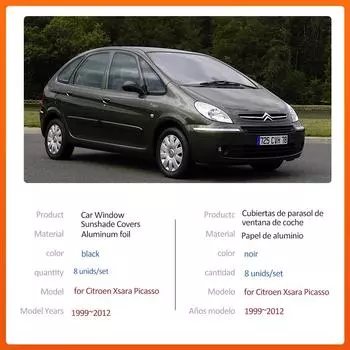 Автомобильный магнитный солнцезащитный козырек для Citroen Grand C4 Picasso 2006~2013, шторка на лобовое стекло, боковое окно крыши, накладка на люк, аксессуары Xsara Picasso