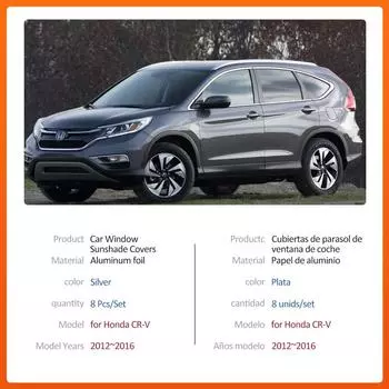Автомобильный магнитный солнцезащитный козырек для Honda CR-V 4 CRV RM RE 2012~2016, рама лобового стекла, занавеска, боковое окно, коврик, чехол, аксессуары