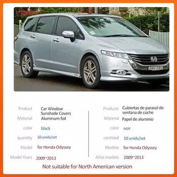 Автомобильный магнитный солнцезащитный козырек для Honda Odyssey RB3 RB4 2009~2013, шторка на лобовое стекло, люк, накладка на крышу, аксессуары 2010 2011 2009-2013