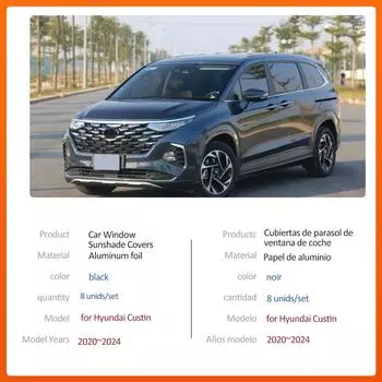 Автомобильный магнитный солнцезащитный козырек для Hyundai Custin Custo KU 2021~2024, шторка на лобовое стекло, солнцезащитный козырек, крышка люка, аксессуары 2021-2024