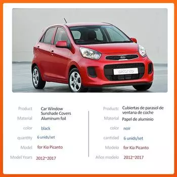 Автомобильный магнитный солнцезащитный козырек для Kia Picanto Morning TA 2012~2017, шторка на лобовое стекло, солнцезащитный козырек, крышка люка на крыше, аксессуары 2012-2017