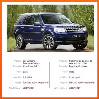 Автомобильный магнитный солнцезащитный козырек для Land Rover Freelander 2 L359 LR2 2007~2015, коврик для лобового стекла, крышка люка на крыше, аксессуары