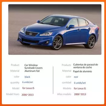 Автомобильный магнитный солнцезащитный козырек для Lexus IS 250 XE20 2006~2013 2007 Крыша, лобовое стекло, шторка, солнцезащитный козырек, люк, крышка окна, аксессуары 2006-2013