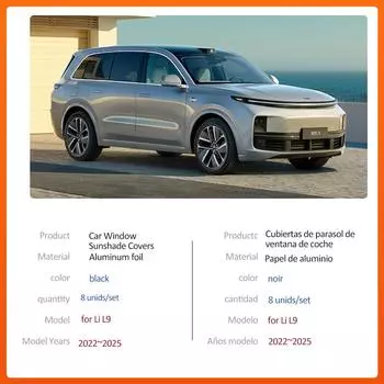 Автомобильный магнитный солнцезащитный козырек для Li L9 Lixiang Auto L9 Pro 2025~2025, шторка на лобовое стекло, солнцезащитный козырек, аксессуары для люка 2022-2025