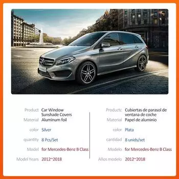 Автомобильный магнитный солнцезащитный козырек для Mercedes-Benz B-класса W246 200 180 2012~2018, рама лобового стекла, занавеска, окно, крышка люка, аксессуары