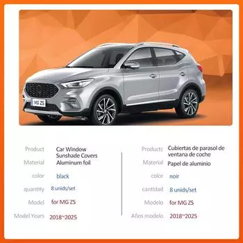 Автомобильный магнитный солнцезащитный козырек для MG ZS ZS11 ZX ZST VS 2018~2025 2019, занавеска на лобовое стекло, солнцезащитный козырек, аксессуары для люка на крыше 2018-2025