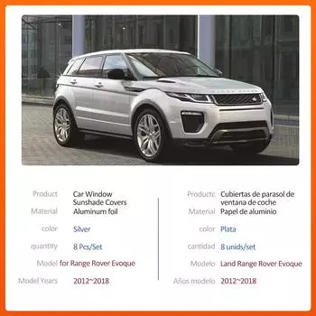 Автомобильный магнитный солнцезащитный козырек для Range Rover Evoque L538 2012~2018 2013 лобовое стекло шторка боковое окно люк накладка на крышку аксессуары