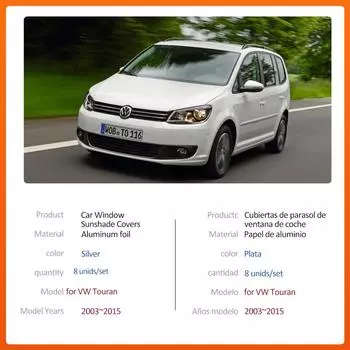 Автомобильный магнитный солнцезащитный козырек для Volkswagen VW Touran 1T 2003~2015, шторка на лобовое стекло, боковое окно крыши, накладка на люк, аксессуары