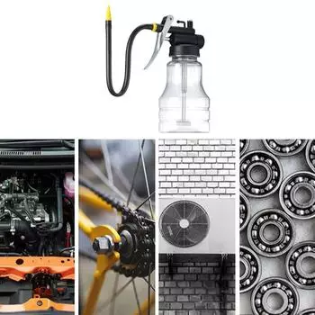 Автомобильный масляный баллончик Пластиковый металлический насос высокого давления Противокапельный автомобильный масляный горшок Бутылка Оборудование Инструмент для ремонта автомобиля