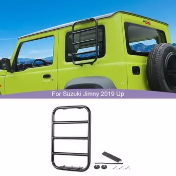 Автомобильный металлический удлинитель заднего окна, лестница, кронштейн для полки для Suzuki Jimny 2019, внешние аксессуары