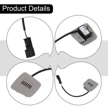 Автомобильный микрофон Микрофон 13 см Автомобильные аксессуары Автомобильный Стайлинг Детали интерьера Новые сменные детали с защитной пластиной CHINA