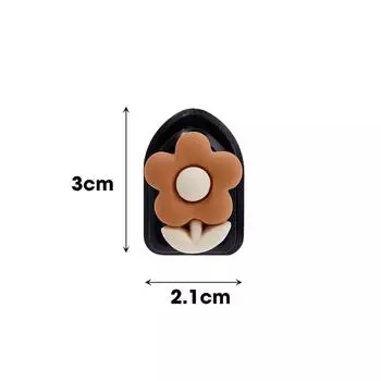 Автомобильный мини-крючок в виде мультяшного бурого медведя, крючок для приборной панели, липкие крючки, ключ, USB-наушники, кабель для хранения, вешалка для аксессуаров для интерьера