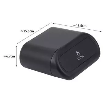 Автомобильный многофункциональный мусорный бак Подвесной контейнер для мусора в автомобиле Ящик для хранения пылесборников Аксессуары для салона автомобиля Отправка мусорных мешков