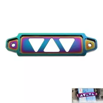 Автомобильный модифицированный кронштейн для аккумулятора, треугольный фиксированный каркас из алюминиевого сплава с тремя отверстиями для автомобильного аккумулятора