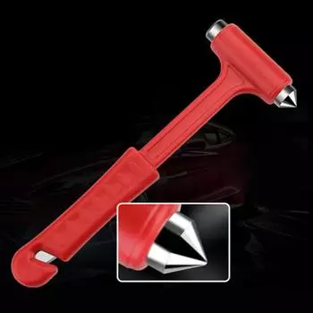Автомобильный молоток для аварийной безопасности, резак для ремней безопасности, инструмент для разбивания окон, инструмент для побега
