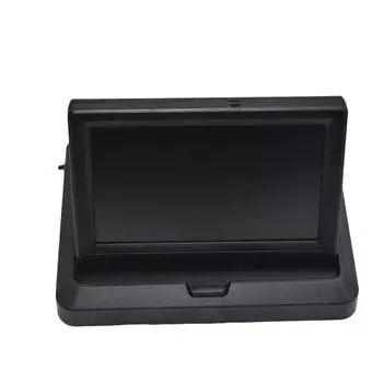 Автомобильный монитор заднего вида с камерой заднего вида, резервный комплект, дисплей заднего вида, парковочная система, задний вид, 5 дюймов