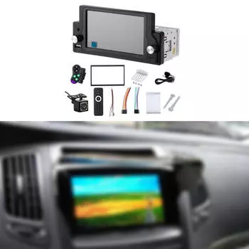 Автомобильный MP5-плеер EU Plug Многофункциональный 1016V Авто Мультимедиа