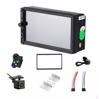 Автомобильный MP5-плеер Многофункциональный емкостный сенсорный экран 7 дюймов