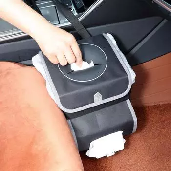 Автомобильный мусорный бак с крышкой, водонепроницаемый автомобильный мусорный бак, автомобильные мусорные баки, автомобильный держатель для мусора, автомобильный мусорный бак с сумкой для хранения CHINA