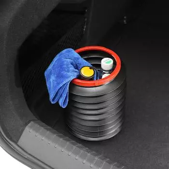 Автомобильный мусорный контейнер, ящик для хранения, складной мусорный бак для мусора, аксессуары для салона автомобиля