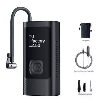 Автомобильный надувной насос беспроводной портативный автомобильный цифровой дисплей насос высокой мощности насосы для шин