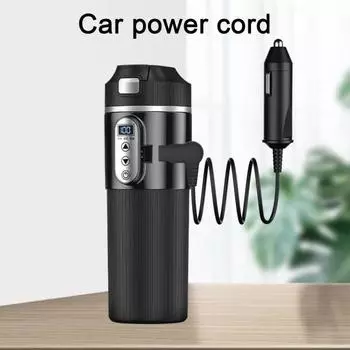 Автомобильный нагревательный элемент из нержавеющей стали 12 В/24 В цифровой ЖК-дисплей портативный электрический водонагреватель