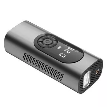 Автомобильный накачивающий насос, Маленькая беспроводная автомобильная накачивающая сумка, Портативный накачивающий насос с цифровым дисплеем, Электрический накачивающий насос для шин