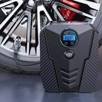 Автомобильный накачивающий насос, портативный автомобильный накачивающий цилиндр, электрический накачивающий насос, автоматический накачивающий насос для автомобильных шин