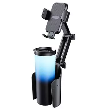 Автомобильный напиток для питья ... Тип вставки для питья Смартфон Подстаканник Подстаканник Автомобильный смартфон Подставка для мобильного телефона Подставка для смартфона чёрный