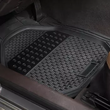 Автомобильный напольный коврик, автомобильный ковер, подрезаемый, противоскользящий, простая установка, полная защита, универсальный