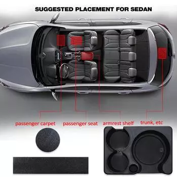 Автомобильный напольный подстаканник, подстаканник для автомобильной подставки для чайника с противоскользящей термостойкой ударопрочной конструкцией для автомобиля внедорожника и CZECH REPUBLIC