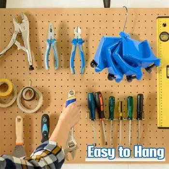 Автомобильный направляющий ролик для шланга для шин для мойки автомобиля Детализация направляющий ролик для шланга для шин Инструмент для системы прокатки колес синий