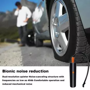 Автомобильный насос для шин 150PSI Ball Pump Быстрое накачивание шин Воздушный насос для автомобилей Аксессуары для шин Насос для плавательных колец Шины Мячи белый