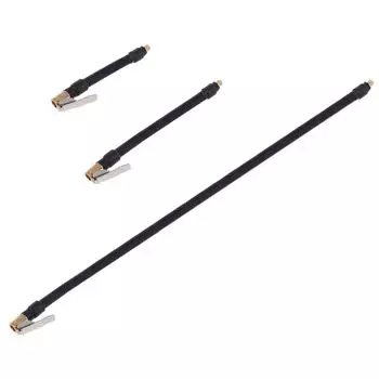 Автомобильный насос для шин, резиновый воздушный шланг, зажим для воздуха для клапана, инструмент для компрессора, воздушный расширительный шланг и шина для клапана, мелкозернистый