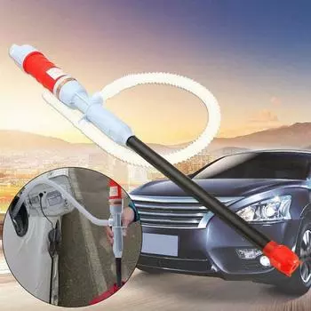 Автомобильный насос, масляный ручной сифон для воды, шланг для перекачки газа, инструмент синий