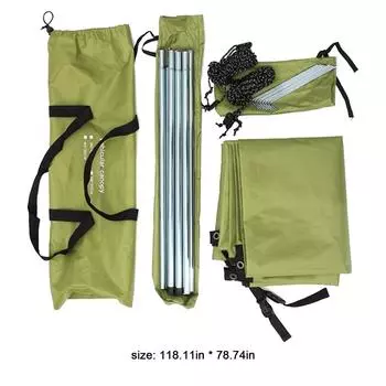 Автомобильный навес тент для кемпинга боковой палатка на крышу автомобиля тент водонепроницаемая портативная палатка для кемпинга автомобильный тент от дождя на крышу