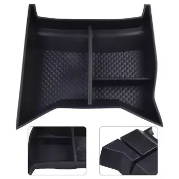 Автомобильный нижний ящик для хранения вещей для BMW IX I20 Центральный органайзер Лоток для подлокотника Контейнер Только для левого руля ABS CHINA